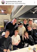 　西岡剛氏のインスタグラム（＠ｔｓｕｙｏｓｈｉｎｉｓｈｉｏｋａ＿ｏｆｆｉｃｉａｌ）から