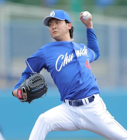 中日・ドラ２吉田“プロ初登板”２回０封デビュー　「力んで」制球難も香水パワーで立て直した