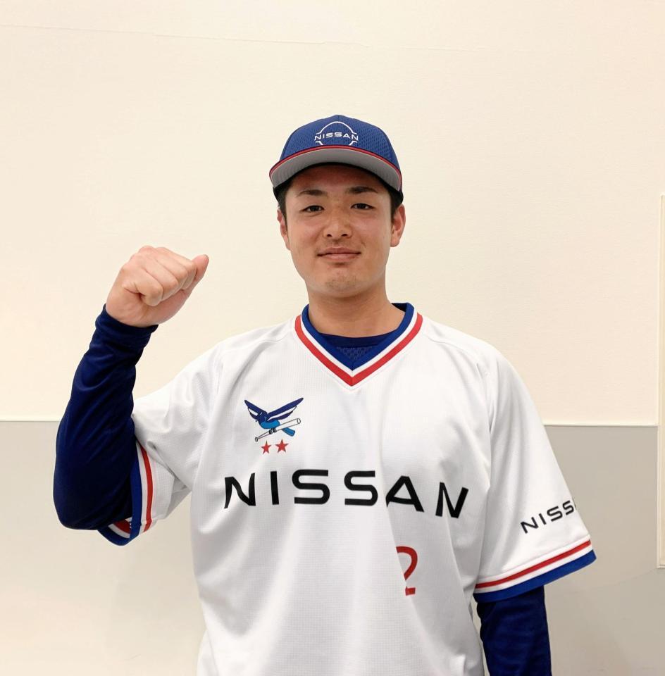 　復活した日産自動車の一員として意気込む天理大・石飛