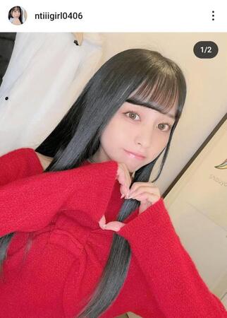 　なっちーのインスタグラム（＠ｎｔｉｉｉｇｉｒｌ０４０６）から