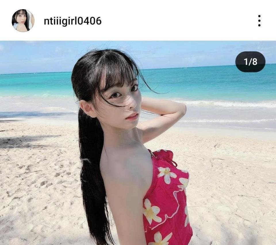 　なっちーのインスタグラム（＠ｎｔｉｉｉｇｉｒｌ０４０６）から