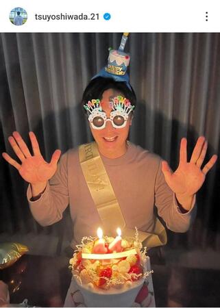 　和田毅氏のインスタグラム（＠ｔｓｕｙｏｓｈｉｗａｄａ．２１）から