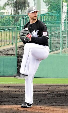 　ライブＢＰに登板したボス