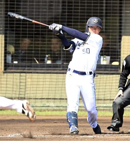 岸田オリックスがＯＰ戦初星　１７安打９得点で大勝　ドラ４・山中が２打席連続タイムリーと猛アピール