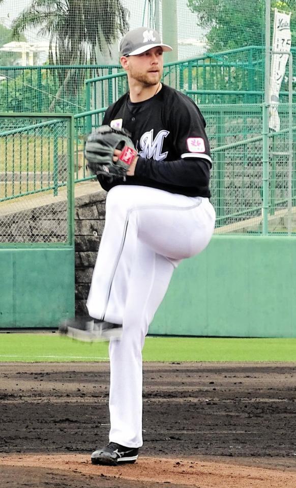 　ライブＢＰに登板したボス