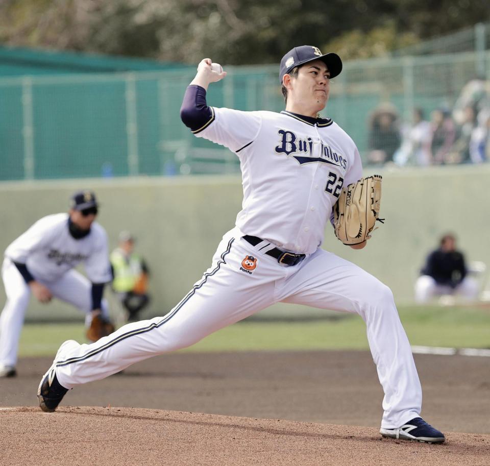 　２回を無失点と好投した九里