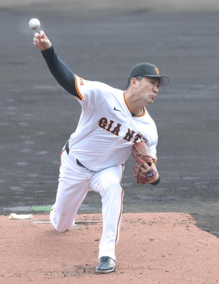 　ロッテ戦に先発する田中将（撮影・西岡正）