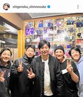 巨人・重信のインスタグラム（＠ｓｈｉｇｅｎｏｂｕ＿ｓｈｉｎｎｏｓｕｋｅ）から