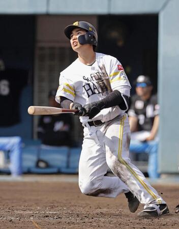 ソフトバンク・広瀬隆　新フォームで２ラン「状態はすごく良い」