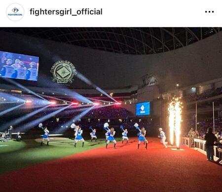 　ファイターズガールのインスタグラム（ｆｉｇｈｔｅｒｓｇｉｒｌ＿ｏｆｆｉｃｉａｌ）より
