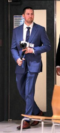 引き締まった身体のＤｅＮＡ・バウアー「今は２０７ポンド（約９４キロ）。サイ・ヤング賞獲得の２０２０年と同じ体重」