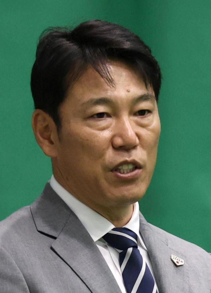 　侍ジャパン・井端弘和監督