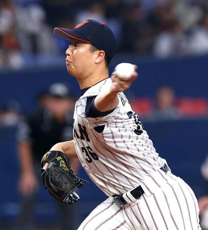 　４回、力投する塹江（撮影・山口登）