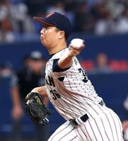 　４回、力投する塹江（撮影・山口登）