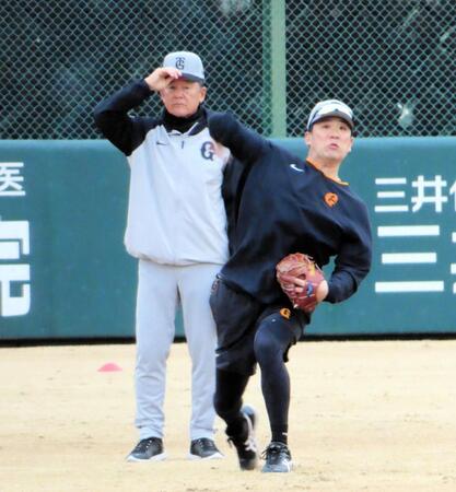 　甲子園での９日信行阪神戦へ向けてジャイアンツ球場で調整を行う田中将
