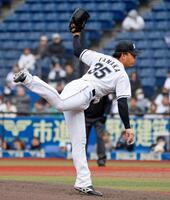 　３回から２番手で登板し５回無失点の田中晴