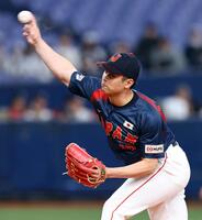 　先発し力投する種市（撮影・山口登）