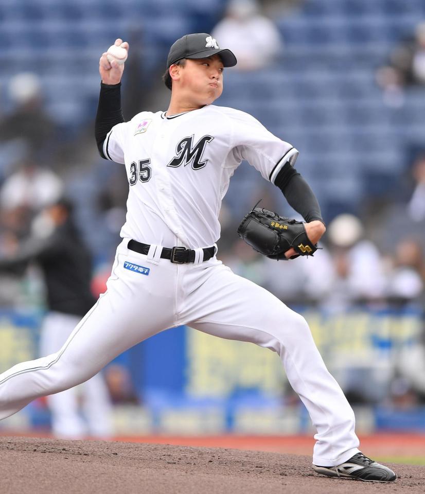 　２番手で登板し５回無失点の好投を見せた田中晴（撮影・開出牧）