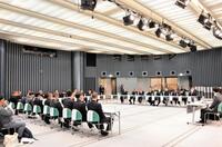 　センバツ出場３２校の主将による「キャプテントーク」が開催された