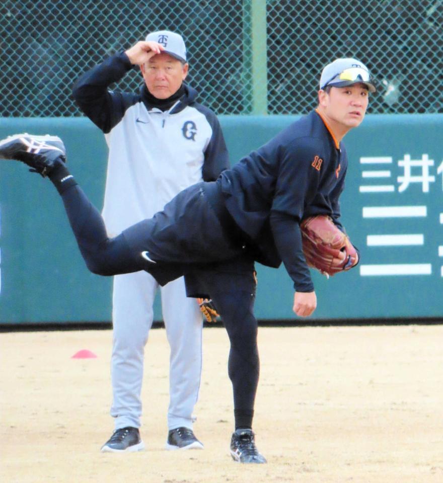 　９日甲子園での阪神戦へ向けて調整を行う田中将