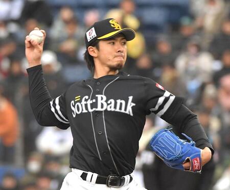 ソフトバンク・上沢が４回１失点　大乱調の前回登板から立て直す