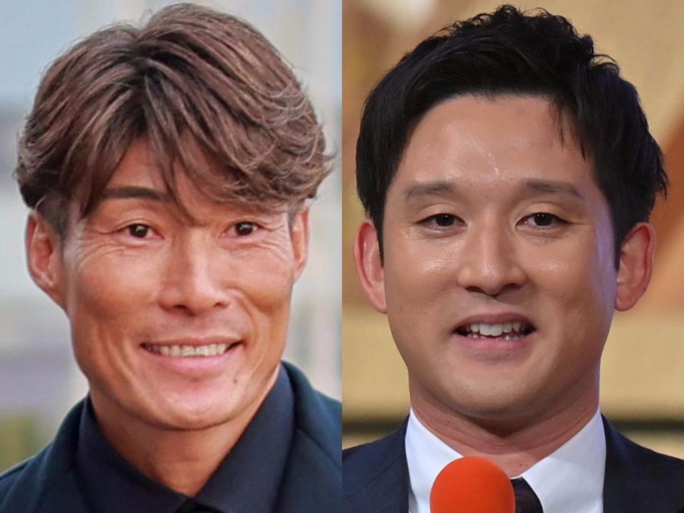 　糸井嘉男氏（左）と杉谷拳士氏