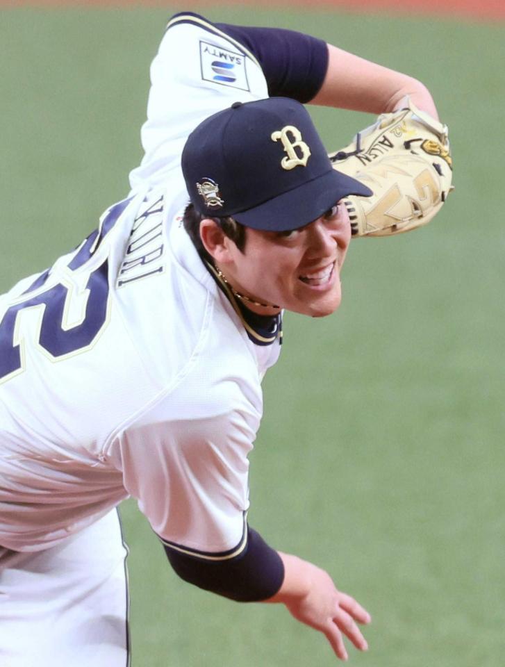 　ＤｅＮＡ打線を相手に力投する九里