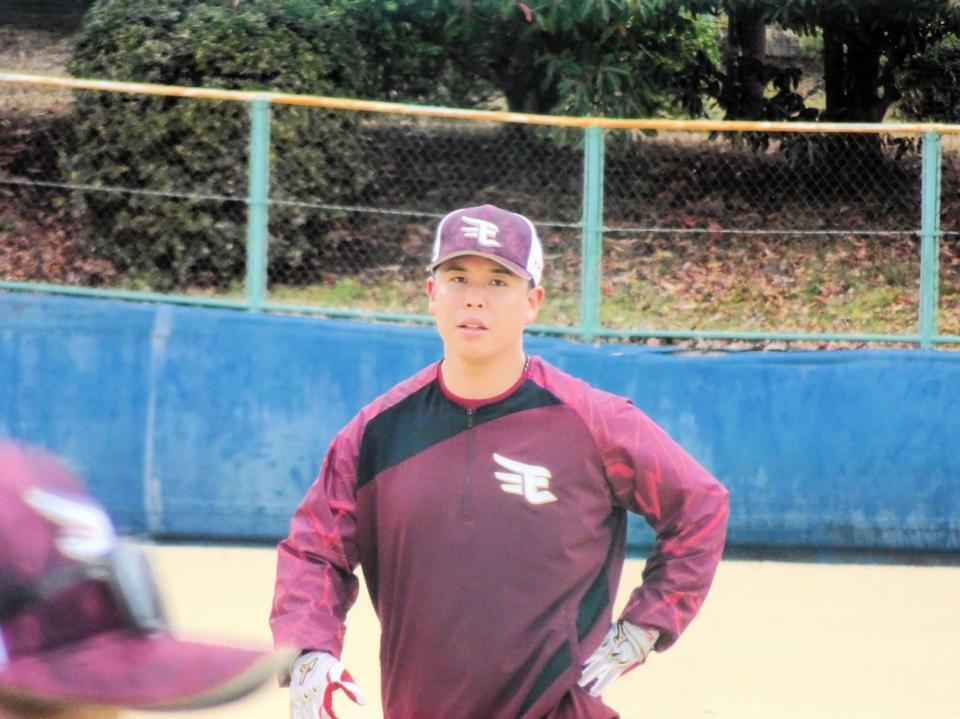 　ヤクルト戦に向けて最終調整する藤井