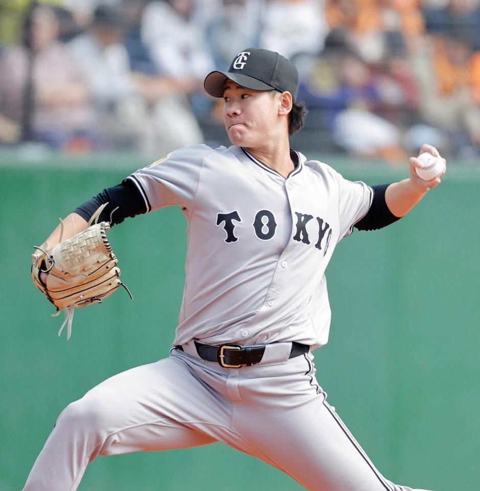 　ソフトバンク戦に先発した井上