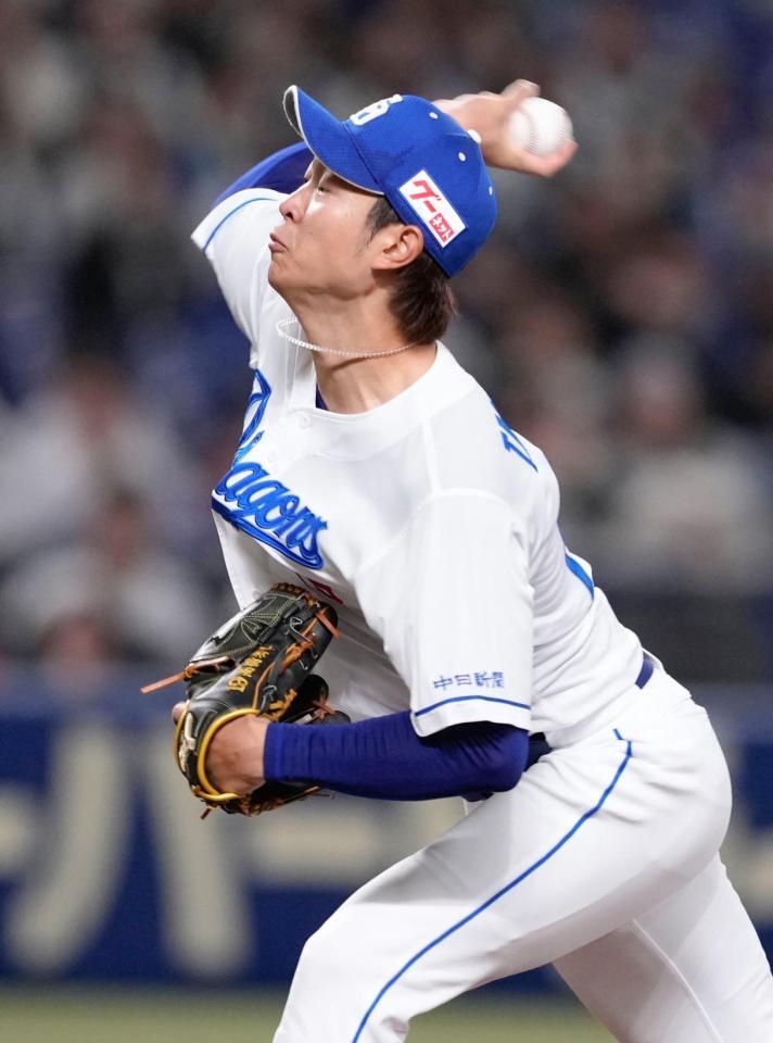 　オリックス戦に先発した高橋宏