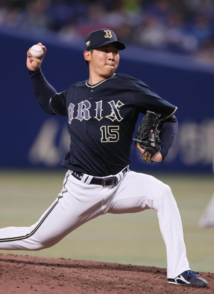 　６回裏に２番手で登板した椋木