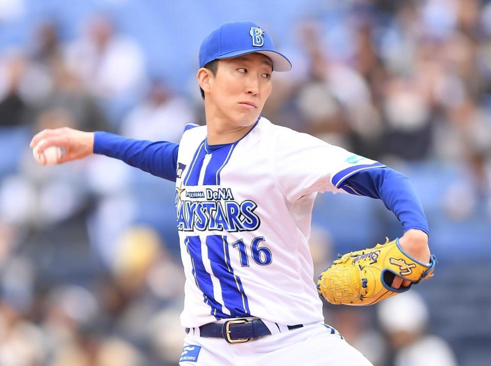 力投する大貫（撮影・開出牧）