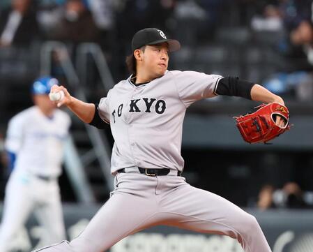 　５回から登板した堀田（撮影・中島達哉）