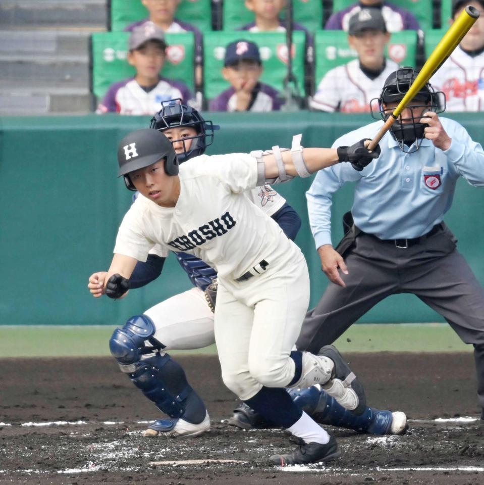 　２回、中前打放つ名越