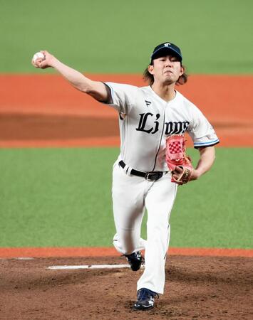 　３回、力投する今井（撮影・中島達哉）