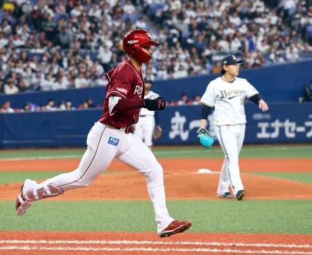 　４回、宗山は二塁ゴロに倒れる（撮影・山口登）