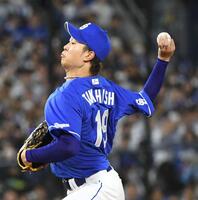 　初の開幕投手を務める高橋宏（撮影・佐藤厚）