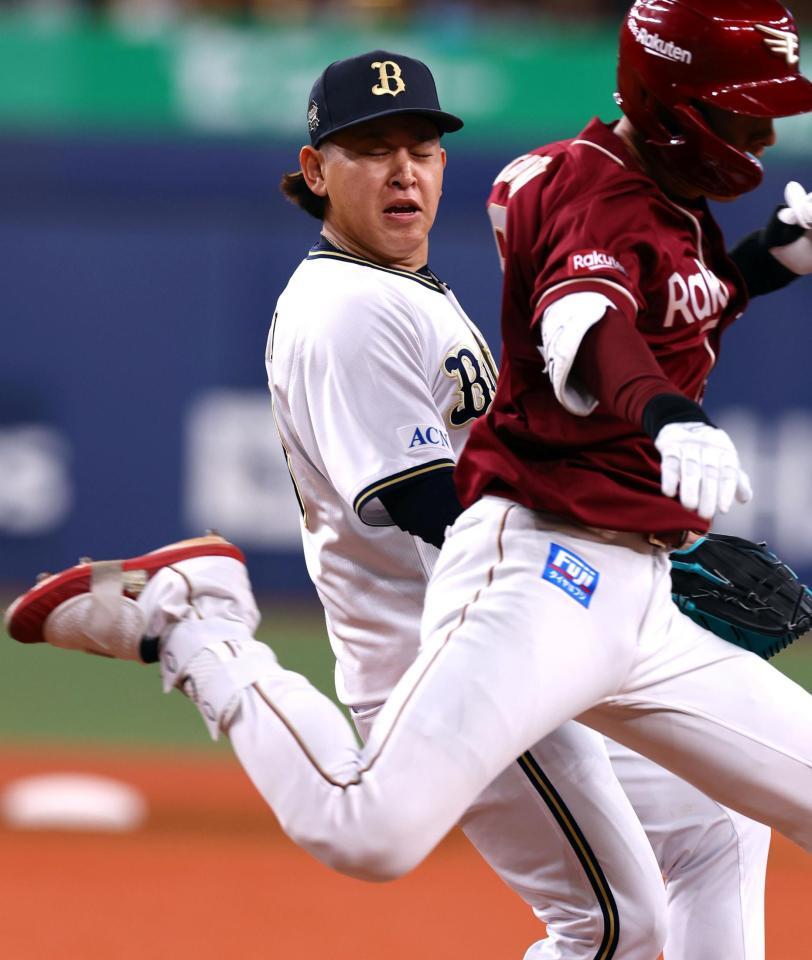 オリックス・宮城が開幕戦で完全試合ならず 八回に辰己に内野 オリックス・宮城が開幕戦で完全試合ならず 八回に辰己に内野
