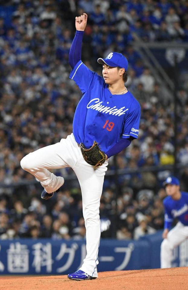 　初の開幕投手を務める高橋宏（撮影・佐藤厚）