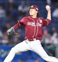 　力投する早川（撮影・開出牧）