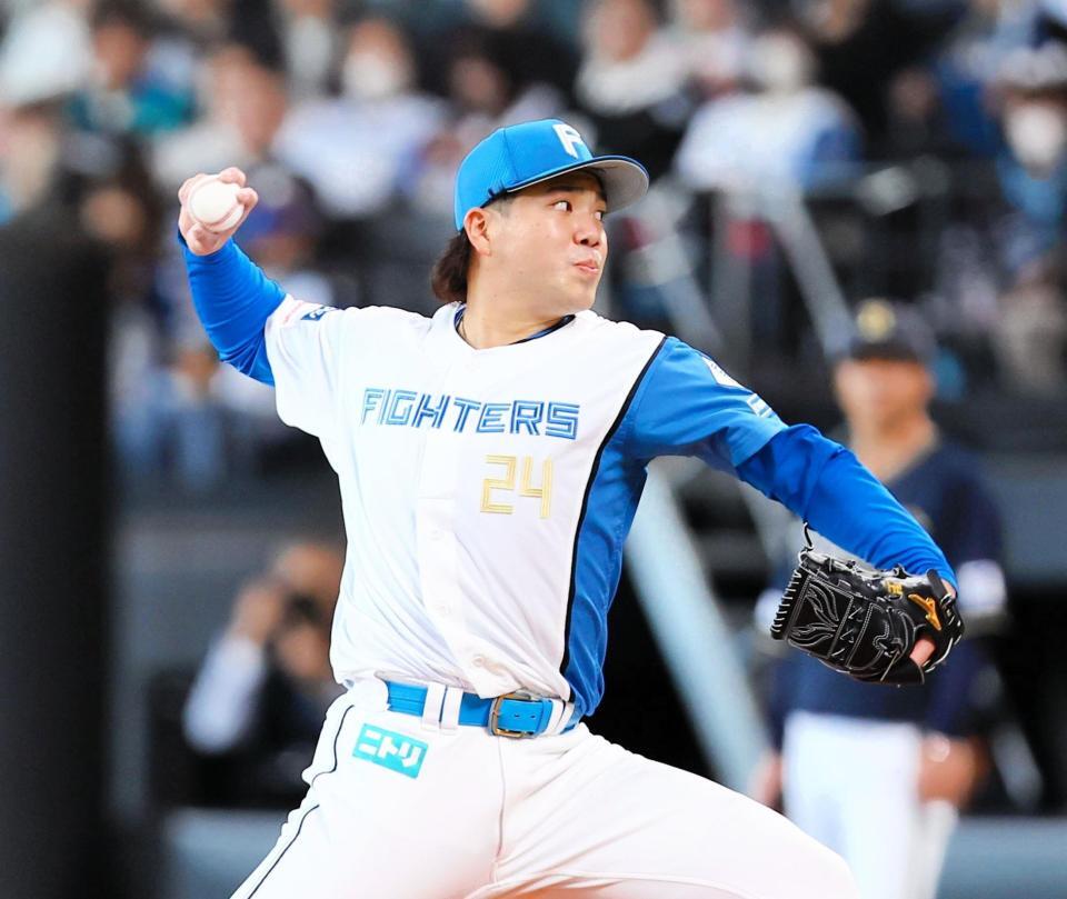 先発する金村（撮影・中島達哉）