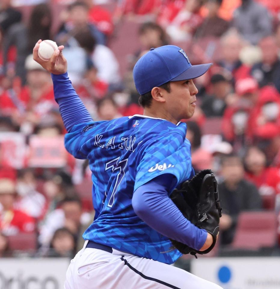 先発し、力投する東（撮影・市尻達拡）