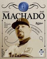 　４位のマチャド（球団提供）