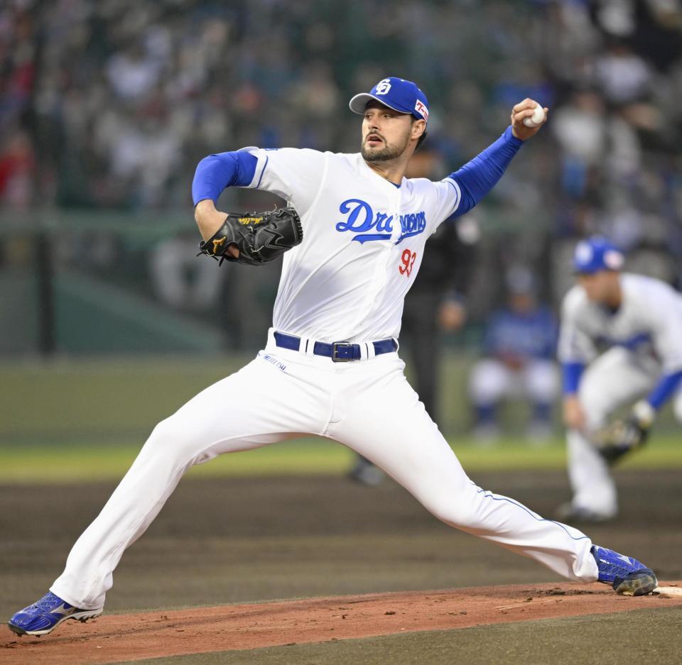 　広島戦に先発したマラー