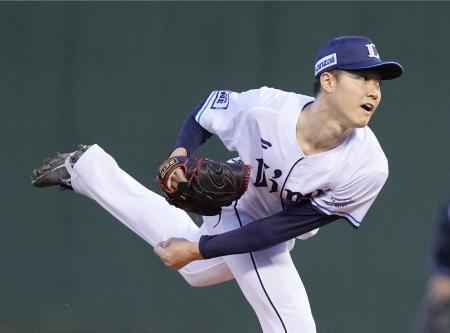 西２-０ロ（９日）　西武が逃げ切る