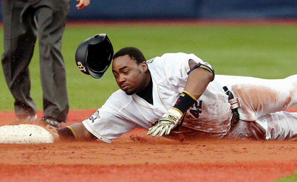 　オリックス時代のブランコ＝２０１６年