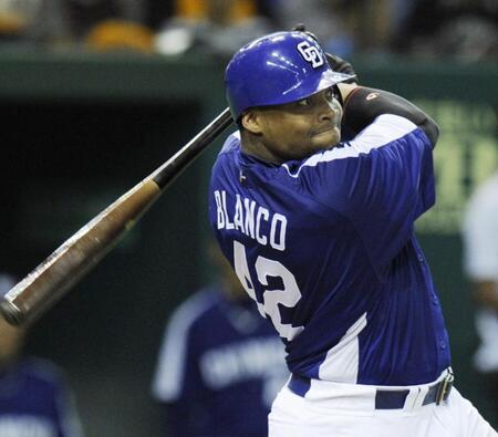 　中日時代のブランコ氏＝２０１０年