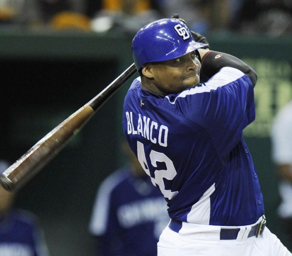 　中日時代のブランコ氏＝２０１０年