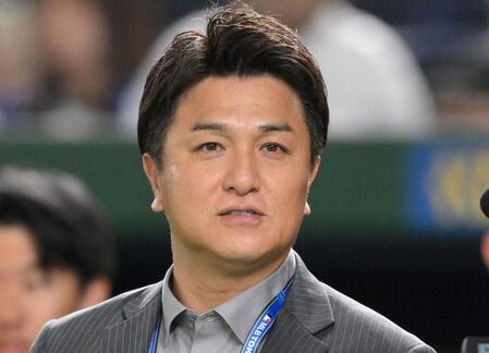 【写真】Ｇ元監督の高橋由伸氏が名優と笑顔で２ショ「素晴らしいご縁に感謝です」