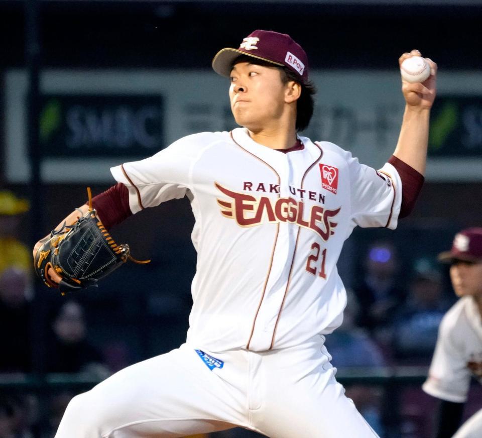 　オリックス戦に先発した早川